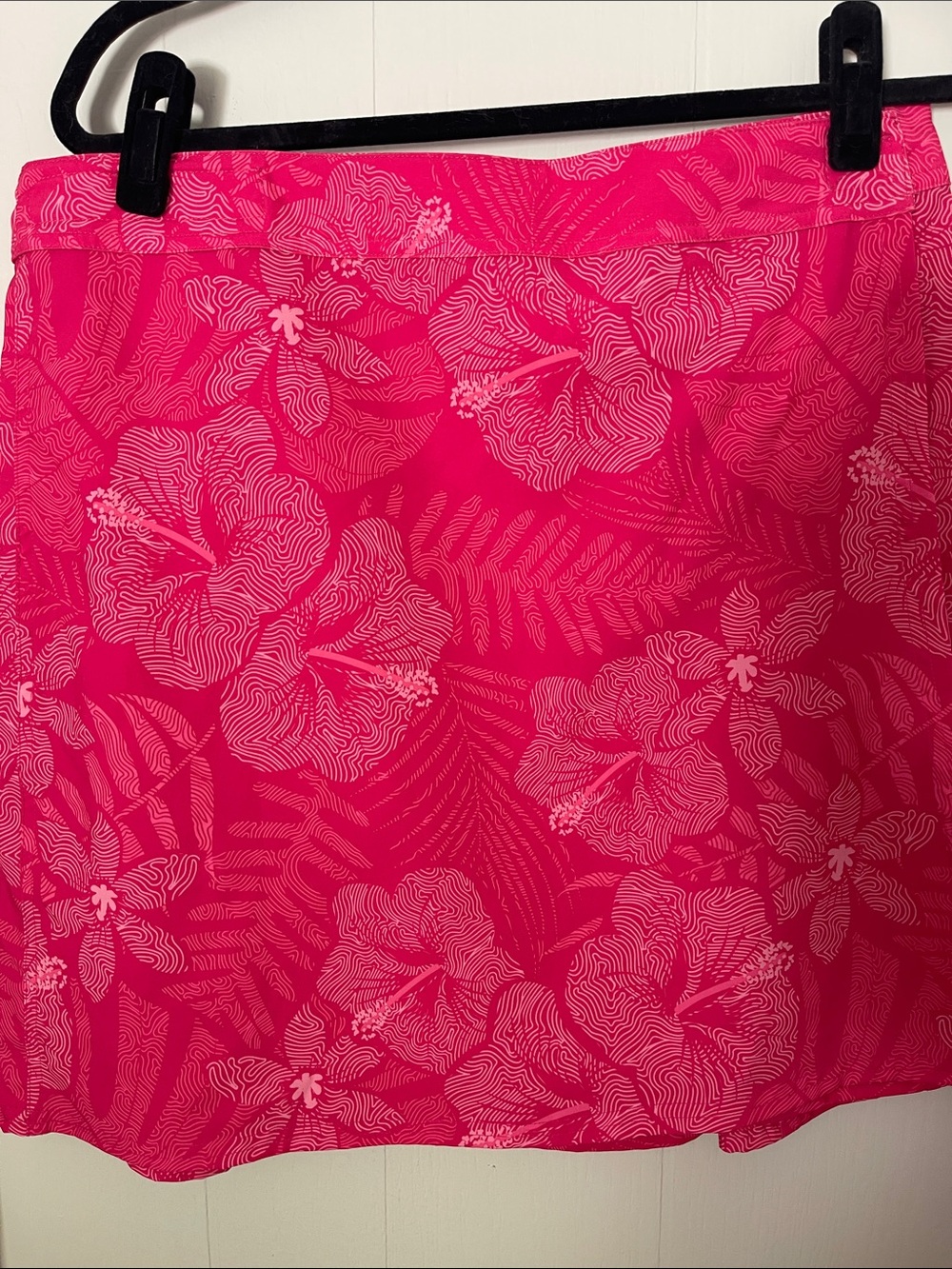 Ripskirt Hawaii pink hibiscus 🌺 floral A-Line wrap Skirt
